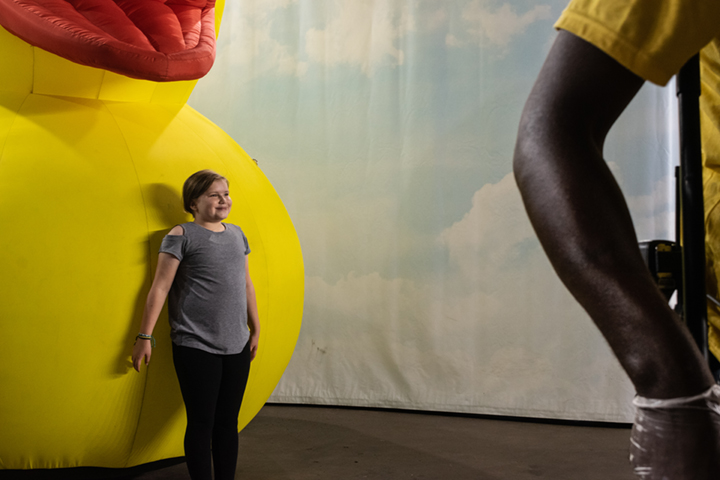 Duck, Girl, Elbow